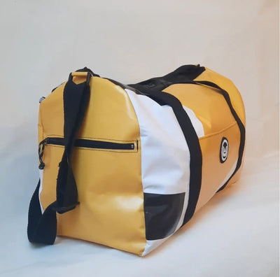 Hero's Journey Holdall Bag - Yellow/B&W