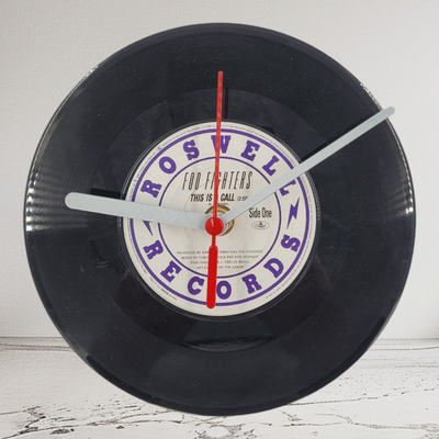 7" Vinyl Record Clock