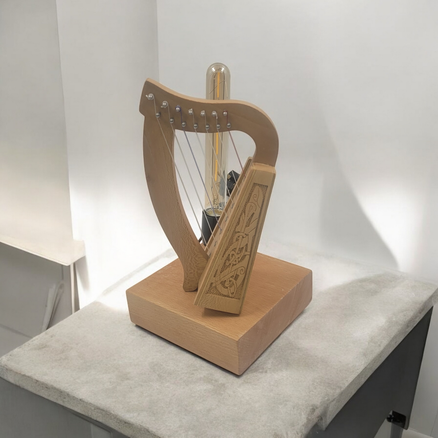 Harp Lamp