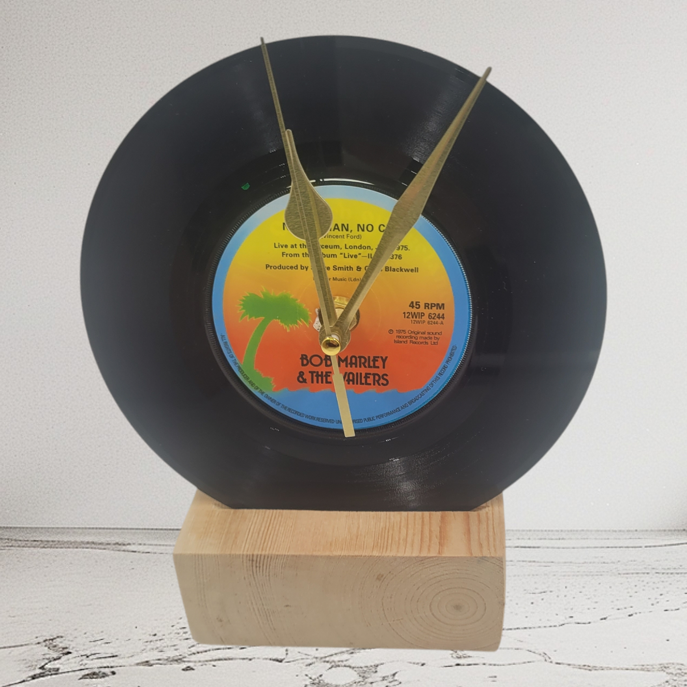 7" Vinyl Record Clock