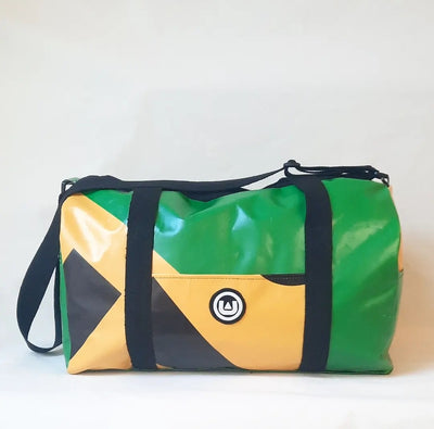 Hero's Journey Holdall Bag - Yellow/Green/B&W