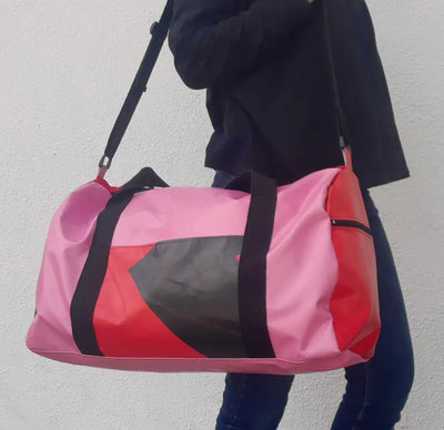 Hero's Journey Holdall - Red/Pink
