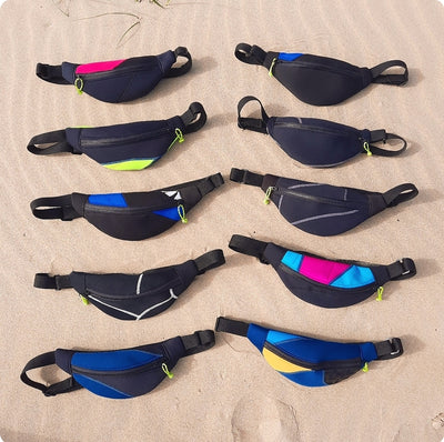 Neo Fin - upcycled wetsuit crossbody bag